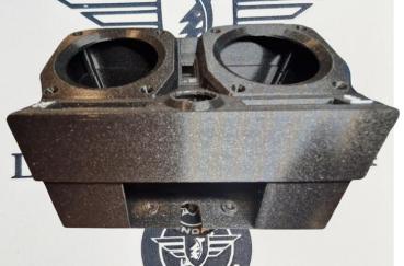 Preview: Zündapp komplettes Cockpit Gehäuse 3 teilig 537-16.136 , 537-16.137 & 537-13.104 PETG Struktur